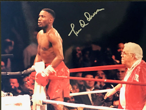 Lou Duva Autographed 8x10 Boxing Photo