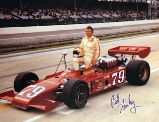 Bob Harkey Autographed 8x10 Racing Photo