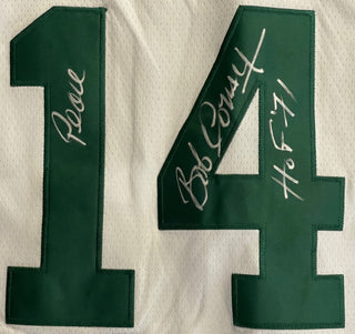 Bob Cousy Autographed Boston Celtics Adidas Jersey