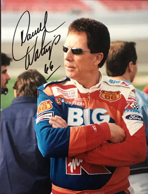 Darrell Waltrip Autographed 8x10 Racing Photo