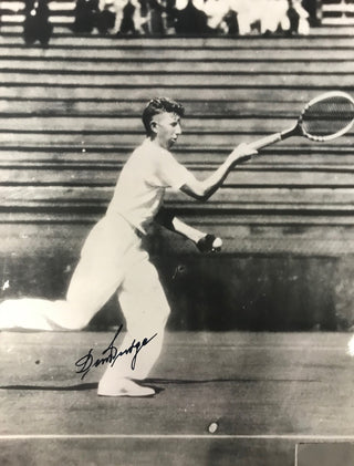 Don Budge Autographed Tennis 8x10 Photo