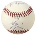 Kei Igawa Autographed Official Major League Baseball (UDA)