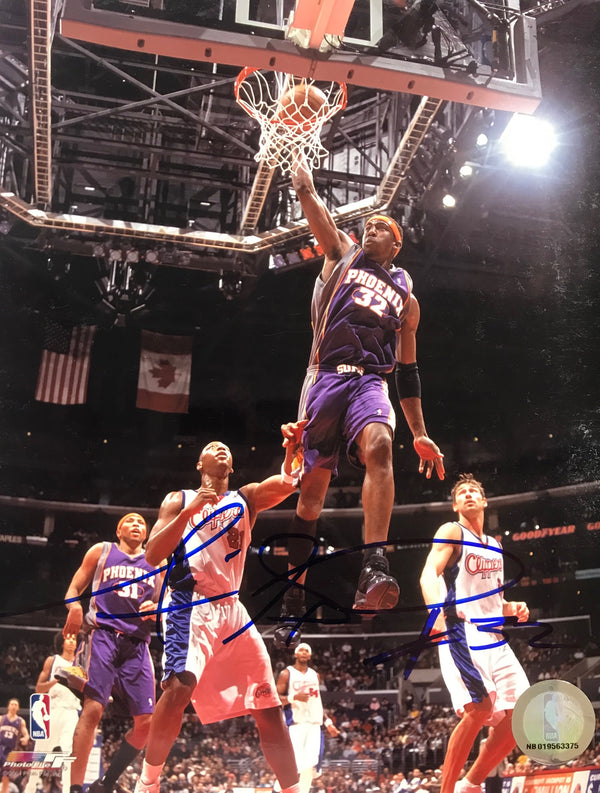 Amare Stoudemire Autographed 8x10 Basketball Photo Phoenix Suns