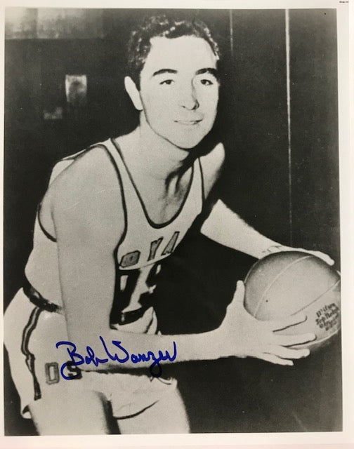 Bobby Wanzer Autographed 8x10 Basketball Photo Rochester Royals
