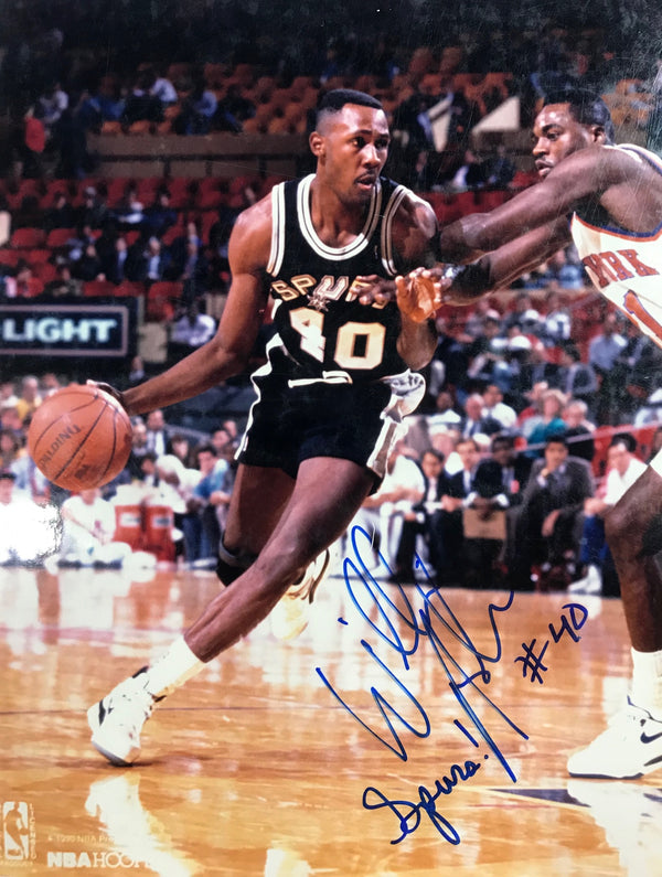 Willie Anderson Autographed 8x10 Basketball Photo