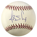 J.B. Cox Autographed Official Major League Baseball (MLB)