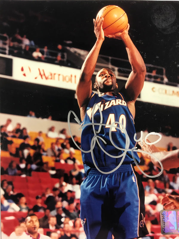 Calbert Cheaney Autographed 8x10 Basketball Photo