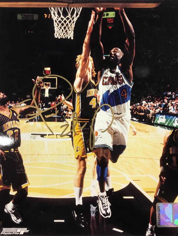 Shawn Kemp Autographed 8x10 Basketball Photo