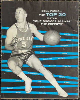 Oscar Robertson Autographed Dell Sports Program 1959