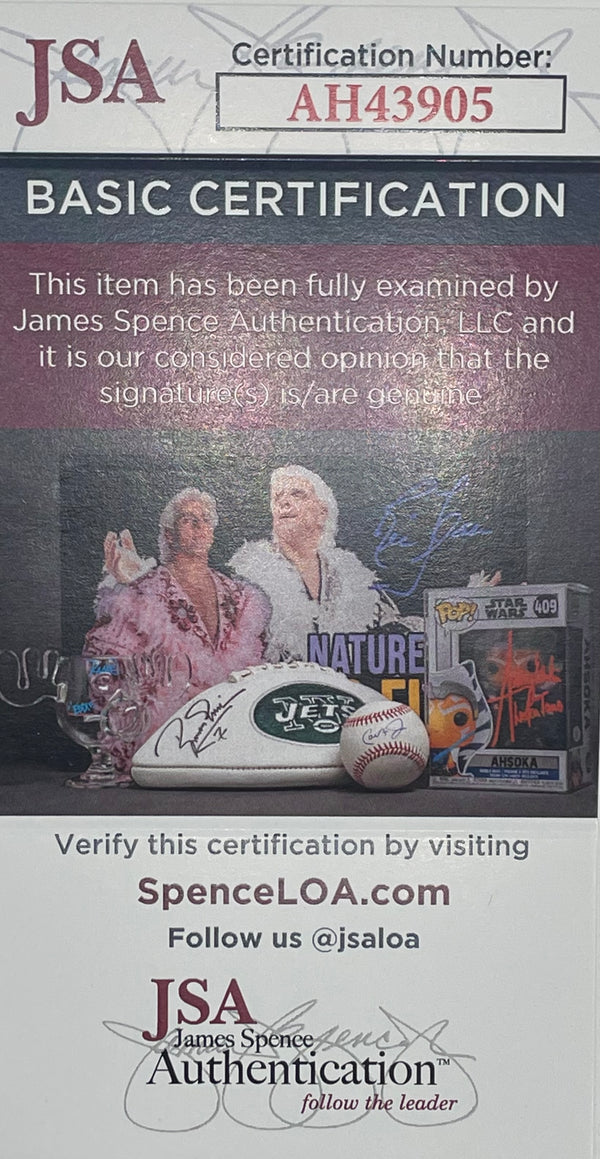 Giancarlo Stanton autographed MLB baseball. JSA Certified – LW Sports