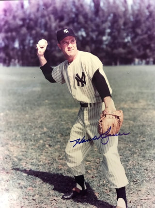 Hank Bauer Autographed 8x10 Baseball Photo