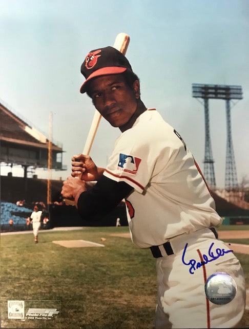 Paul Blair Autographed 8x10 Baseball Photo