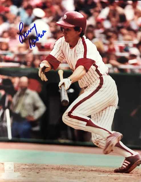 Larry Bowa Autographed 8x10 Baseball Photo