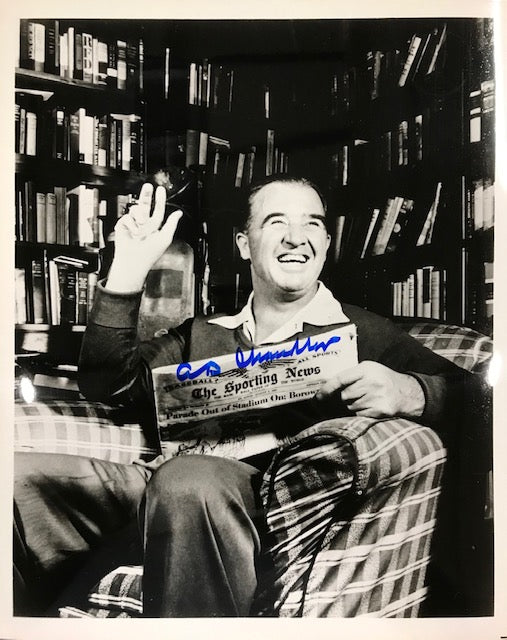 AB Chandler Autographed 8x10 Baseball Photo