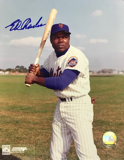 Ed Charles Autographed 8x10 Baseball Photo