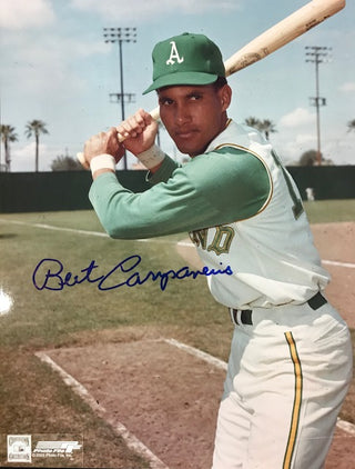 Bert Campaneris Autographed 8x10 Baseball Photo