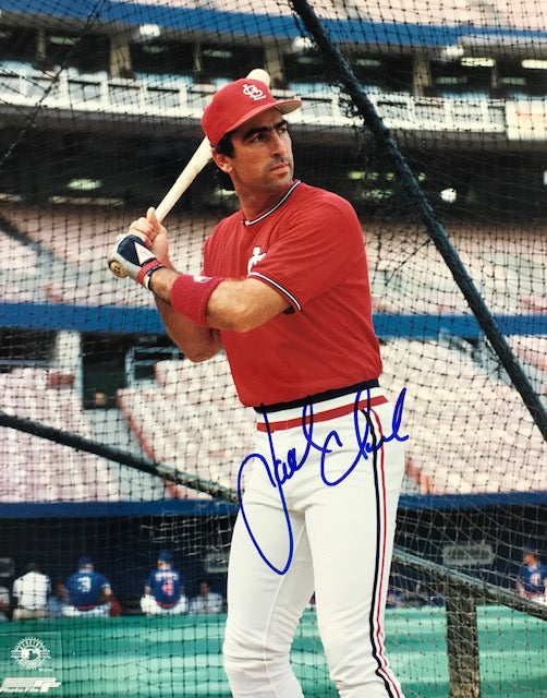 Jack Clark Autographed 8x10 Baseball Photo