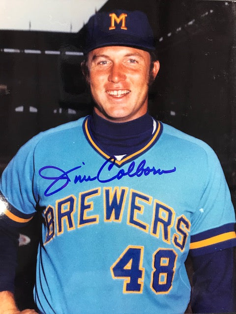 Jack Colborn Autographed 8x10 Baseball Photo