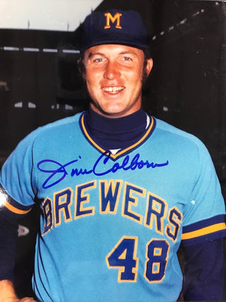 Jack Colborn Autographed 8x10 Baseball Photo