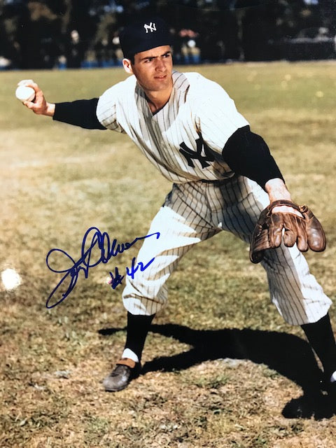 Jerry Coleman Autographed 8x10 Baseball Photo