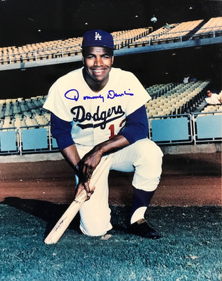 Tommy Davis Autographed 8x10 Baseball Photo - Los Angeles Dodgers
