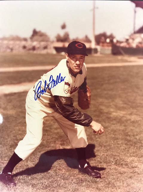Bob Feller Autographed 8x10 Baseball Photo