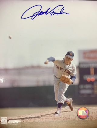 Jack Fisher Autographed 8x10 Baseball Photo