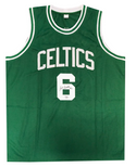 Bill Russell Autographed Green Boston Celtics Jersey