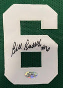 Bill Russell Autographed Green Boston Celtics Jersey