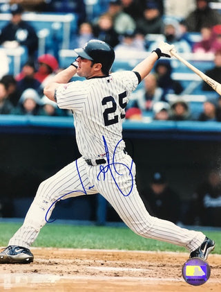 Jason Giambi Autographed 8x10 Baseball Photo