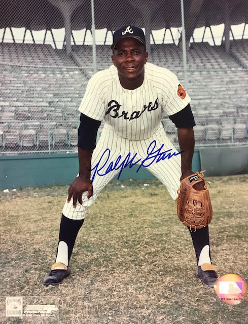 Ralph Garr Autographed 8x10 Baseball Photo