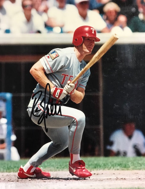 Rusty Greer Autographed 8x10 Baseball Photo