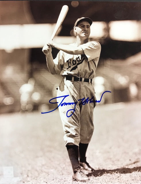 Tommy Holmes Autographed 8x10 Baseball Photo