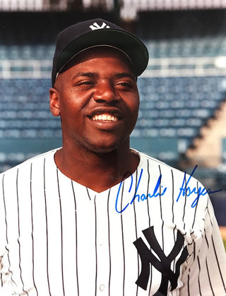 Charlie Hayes Autographed 8x10 Baseball Photo