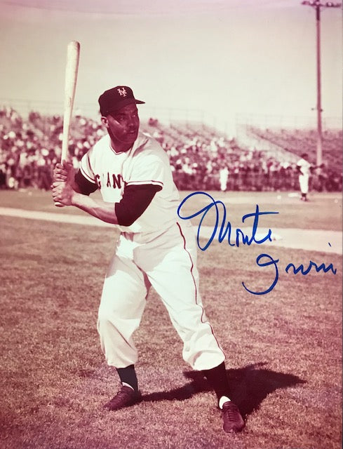 Monte Irvin Autographed 8x10 Baseball Photo - New York Giants