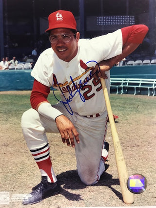 Julian Javier Autographed 8x10 Baseball Photo