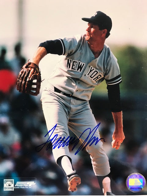 Tommy John Autographed 8x10 Baseball Photo