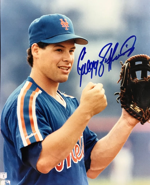 Gregg Jeffries Autographed 8x10 Baseball Photo