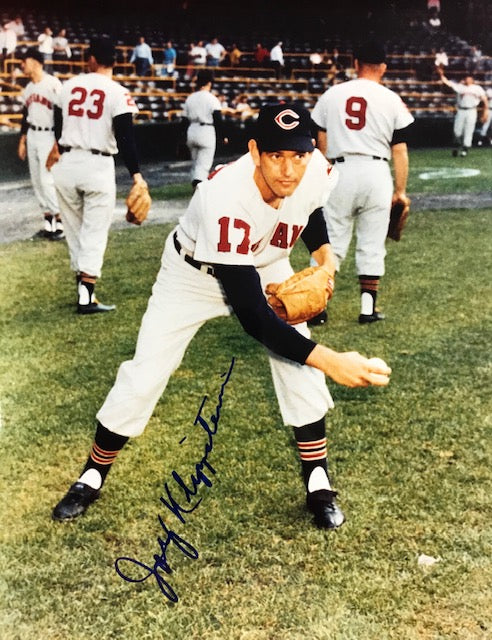 Johnny Klippstein Autographed 8x10 Baseball Photo