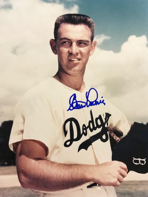 Clem Labine Autographed 8x10 Baseball Photo