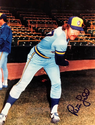 Pete Ladd Autographed 8x10 Baseball Photo