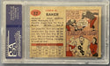 Sam Baker 1957 Topps Card (PSA)