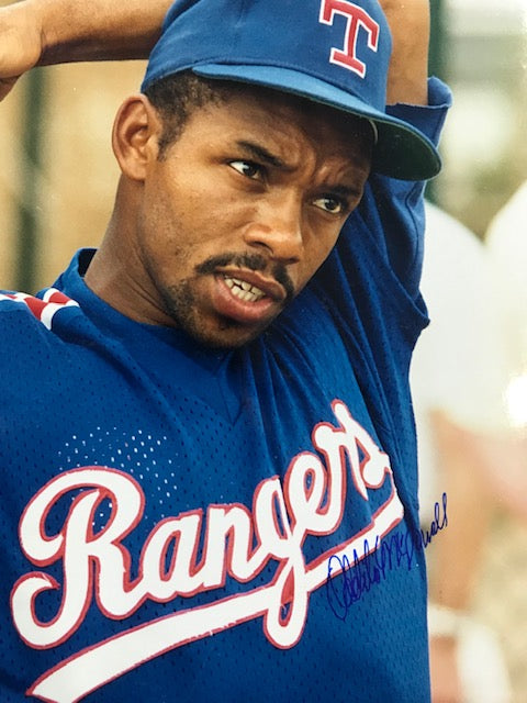 Oddibe McDowell Autographed 8x10 Baseball Photo