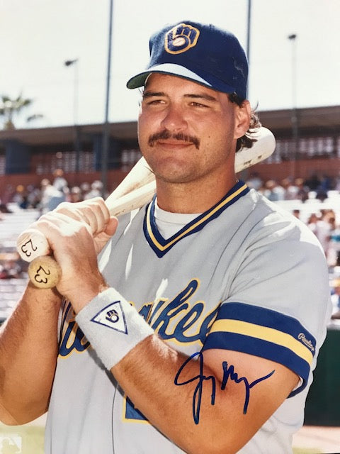 Joey Meyer Autographed 8x10 Baseball Photo