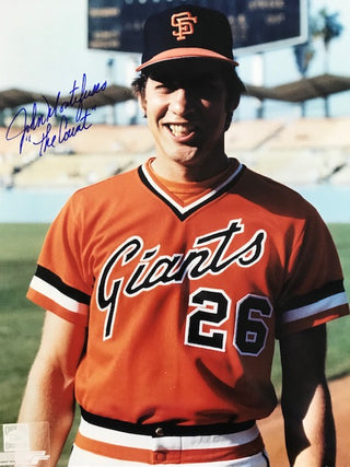 John Montefusco Autographed 8x10 Baseball Photo