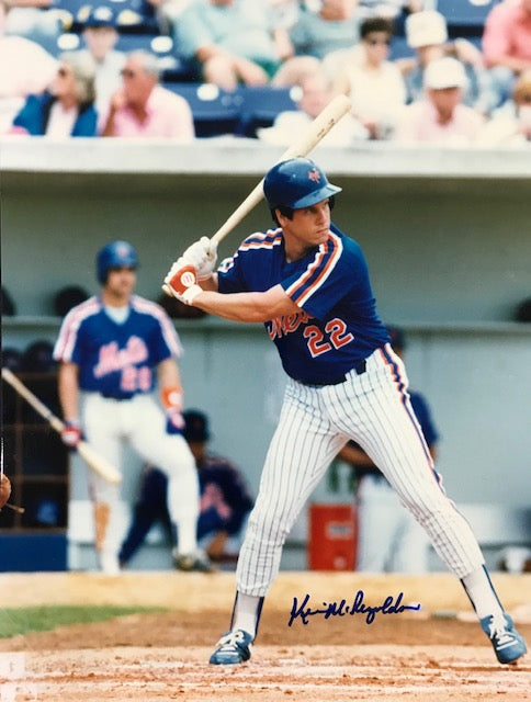 Kevin McReynolds Autographed 8x10 Baseball Photo