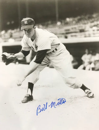 Bill Miller Autographed 8x10 Baseball Photo