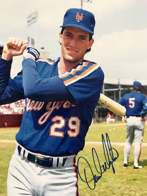 Dave Magadan Autographed 8x10 Baseball Photo