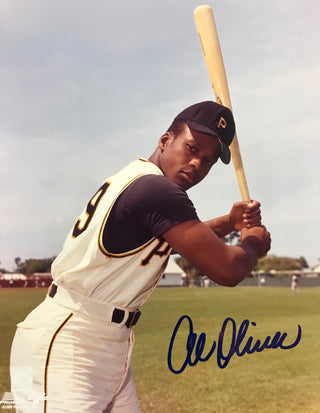 Al Oliver Autographed 8x10 Baseball Photo - Pittsburgh Pirates