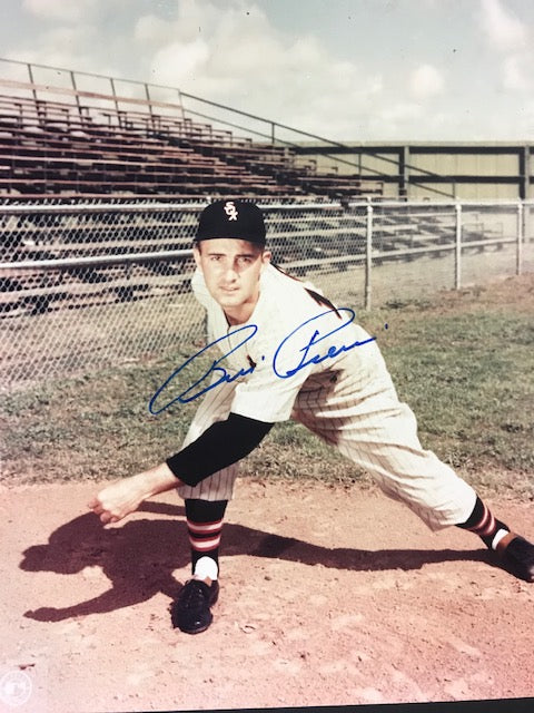 Billy Pierce Autographed 8x10 Baseball Photo